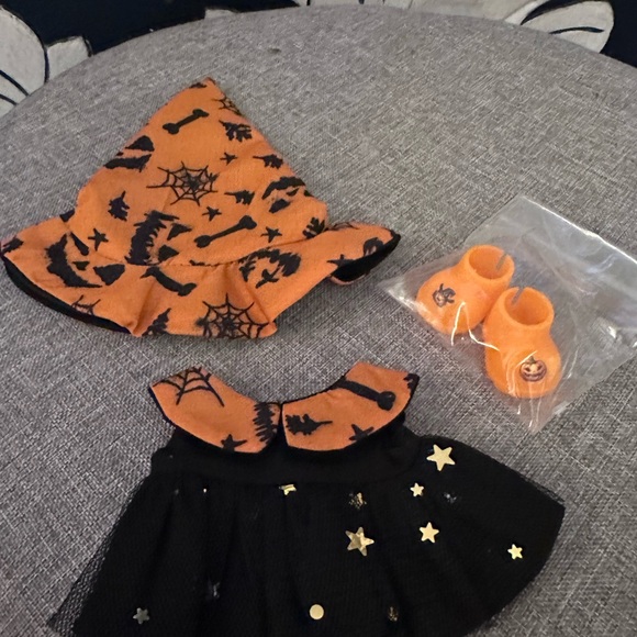 Other - Halloween Labubu Outfit with Hat and Booties